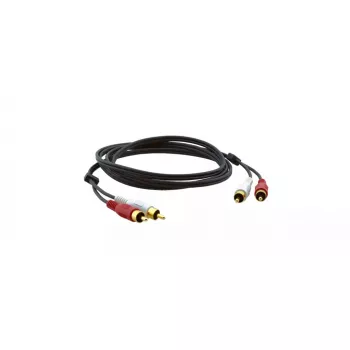 Audio kábel RCA konektor samec na konektor samec 1,8 m Kramer Electronics 2xRCA