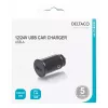 Auto nabíjačka Deltaco USB-CAR123 univerzálna čierna