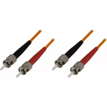 Optický kábel DELTACO FB-35, OM1 62,5 µm, 5 m, 2×ST full duplex