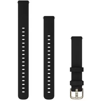 Remienok na hodinky GARMIN Lily 2 silikónový čierny — náhradný silikónový remienok pre Lily 2