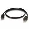 C2G 3m adaptérový kábel DisplayPort konektor samec na HDMI konektor samec čierny