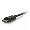 C2G 3m adaptérový kábel DisplayPort konektor samec na HDMI konektor samec čierny