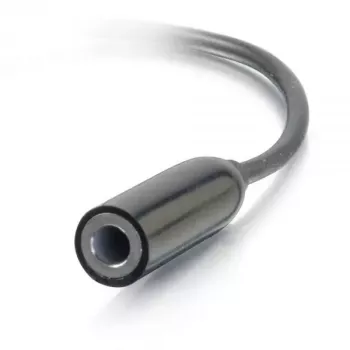 C2G kábel k telefónu 54426 USB-C na 3,5 mm čierny 0,09 m