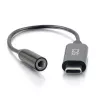 C2G kábel k telefónu 54426 USB-C na 3,5 mm čierny 0,09 m