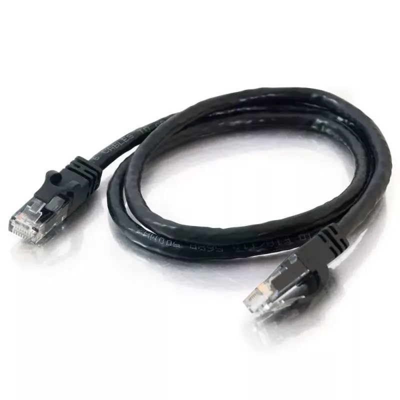 C2G 83412 Cat6 UTP patch kábel, čierny, 10 m