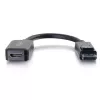 C2G 8in adaptér konvertor DisplayPort konektor samec na HDMI konektor samica čierny