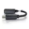 C2G 8in adaptér konvertor DisplayPort konektor samec na HDMI konektor samica čierny