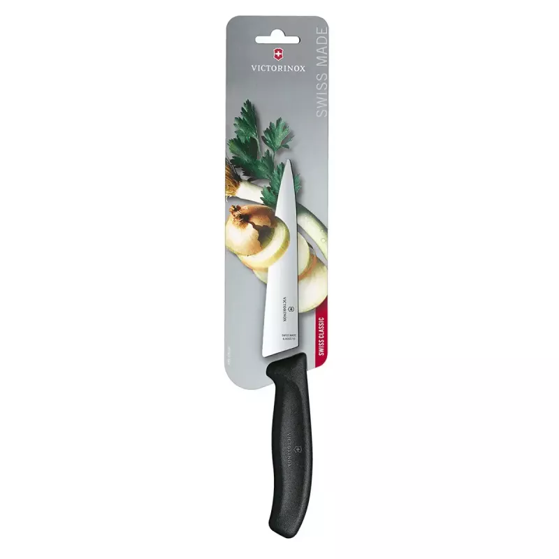 Victorinox Fibrox kuchynský nôž 15 cm, čierny, V-6.80 03.15B