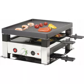 Stolný gril Solis 7910 5-in-1 pre 4 osoby, multifunkčný stolný gril SO128