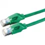 Patch kábel Draka Comteq HP-FTP Cat6 zelený 1 m