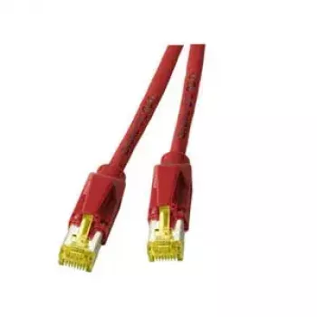Sieťový kábel Draka Comteq DRAKA UC900 HIROSE TM31 červený 1 m Cat6a