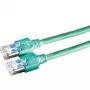 Dätwyler Cables S/UTP patch kábel Cat5e, zelený, 2 m sieťový kábel