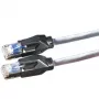 S/FTP patch kábel Cat6 Dätwyler 0,5 m sivý