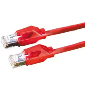 S/FTP patch kábel Dätwyler Cat6 červený 7 m
