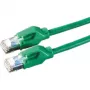 S/FTP patch kábel Cat6 Dätwyler 21.05.0013 zelený 1 m