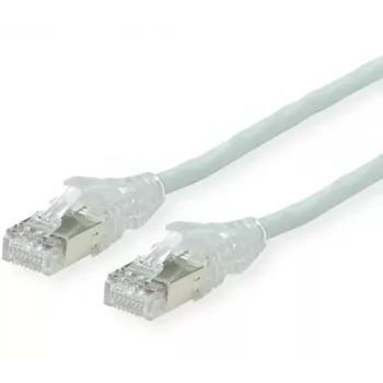 Sieťový kábel Dätwyler Cables 21.05.0510 sivý 1 m Cat6a S/FTP