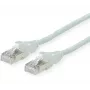 Sieťový kábel Dätwyler Cables 21.05.0510 sivý 1 m Cat6a S/FTP