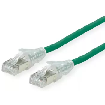 Sieťový kábel Dätwyler Cables 21.05.0513 zelený 1 m Cat6a S/FTP