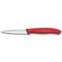 Kuchynský nôž Victorinox Swiss Classic 8 cm nôž na zeleninu červený – 8 cm čepeľ, plastová rukoväť