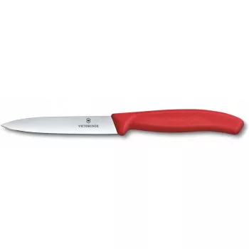 Kuchynský nôž Victorinox Swiss Classic 10 cm nôž na zeleninu červený