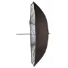 Reflektorový dáždnik čierny strieborný transparentný Elinchrom 26062 priemer 83 cm