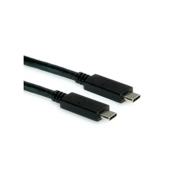 USB kábel VALUE 11.99.9057 USB 3.2 Gen 2 0,5 m USB-C čierny
