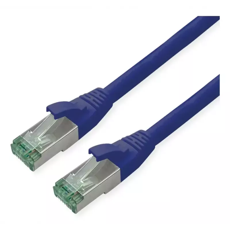 Sieťový kábel ROLINE Recycled Material 21.45.3249 RJ-45 Cat6a 20 m modrý