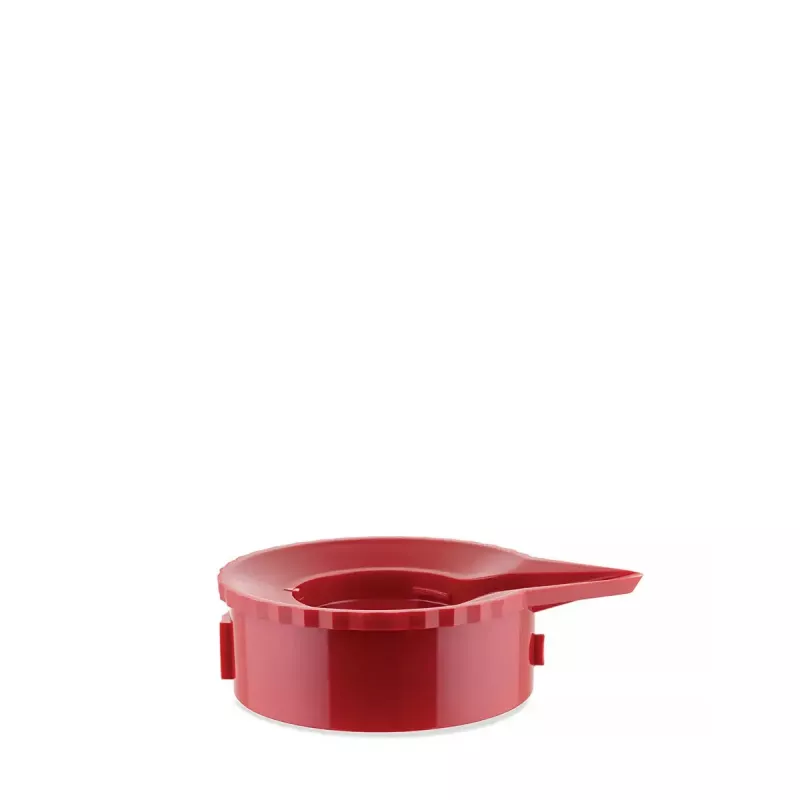 Alessi Plisse termokanvica 1 L, červená
