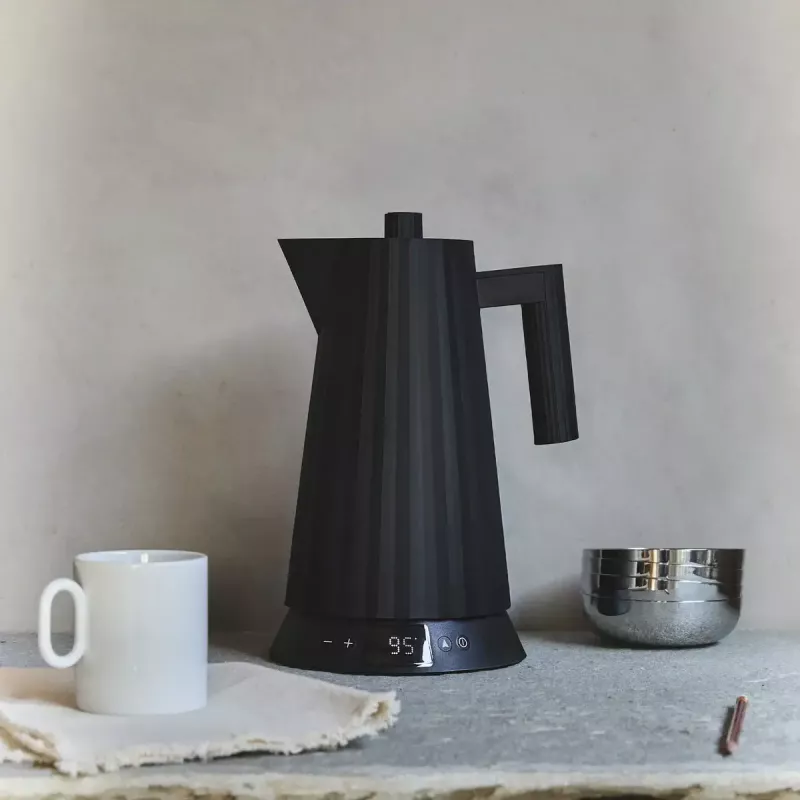 Elektrická kanvica Alessi 1,0 l 2200 W čierna