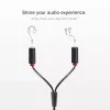 Audio stereo kábel SBS Audio 3,5 mm jack s rozbočovačom