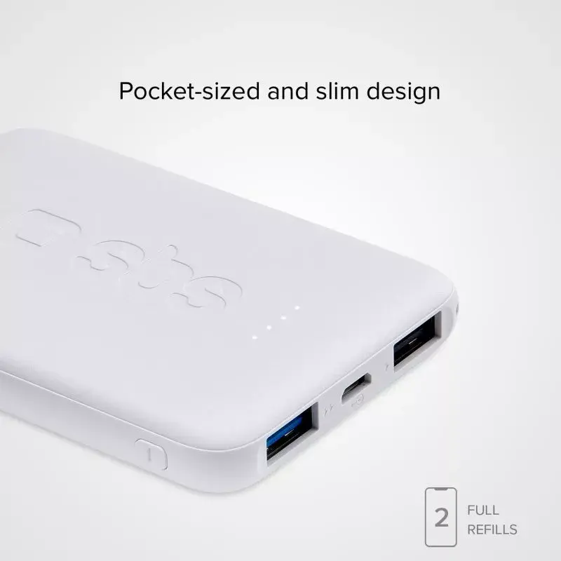 Prenosná powerbanka SBS 5000 mAh, kapacita batérie 5000 mAh