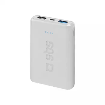 Prenosná powerbanka SBS 5000 mAh, kapacita batérie 5000 mAh