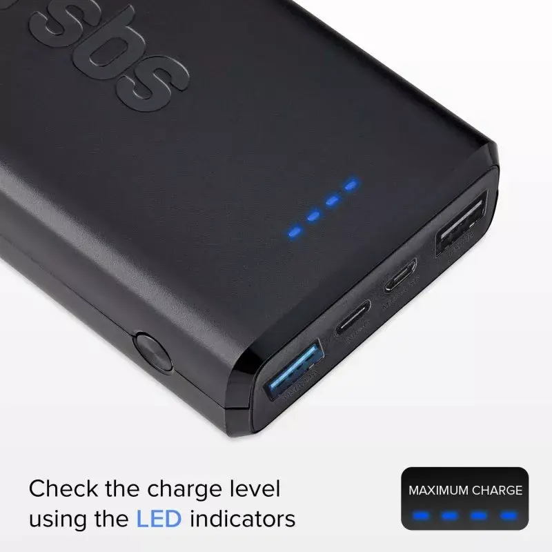Powerbanka SBS TTBB20000FASTK 20000 mAh