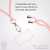 Šnúrka na mobil SBS TEUNILACEP, ružová, textil, 1 ks, dĺžka (balenie) 200 mm