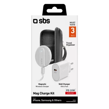Prenosná nabíjačka SBS Always on Charge KIT 10000mAh