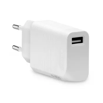 Mobilná nabíjačka SBS GRETR1USB18W univerzálna biela AC rýchle nabíjanie