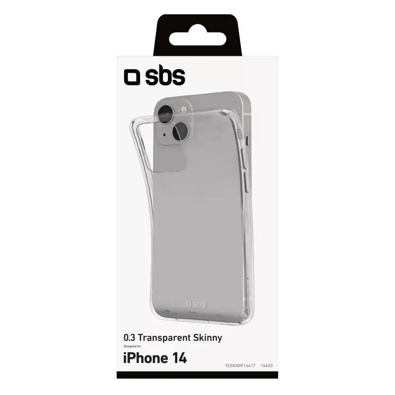 Kryt SBS TESKINIP1461T pre iPhone 14 transparentný 15,5 cm