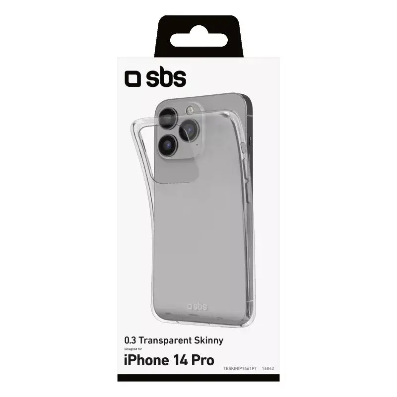 Kryt SBS TESKINIP1461PT pre iPhone 14 Pro 15,5 cm transparentný