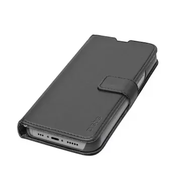 Puzdro peňaženka SBS TEBKWALIP1467K pre iPhone 14 Plus 17 cm čierna