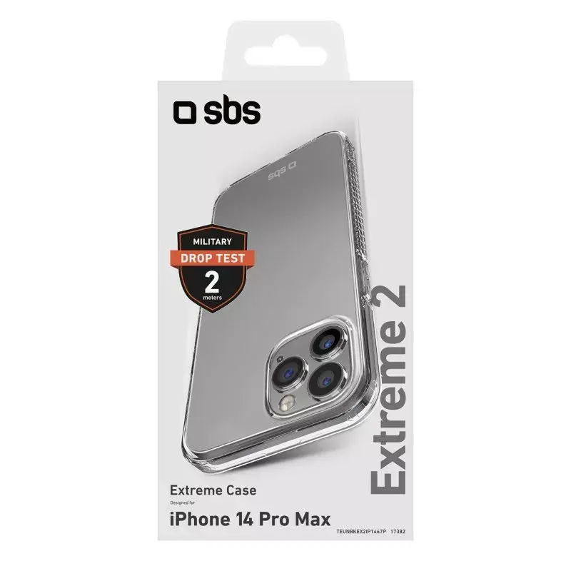 Kryt SBS TEUNBKEX2IP1467P pre iPhone 14 Pro Max 17 cm transparentný