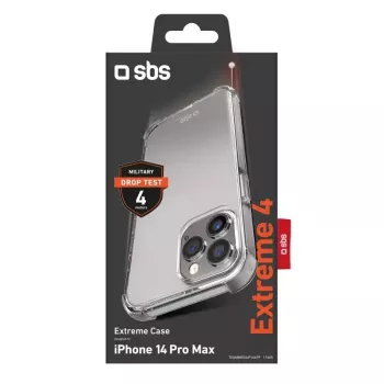 Kryt SBS Extreme X4 iPhone 14 Pro Max transparentný 17 cm