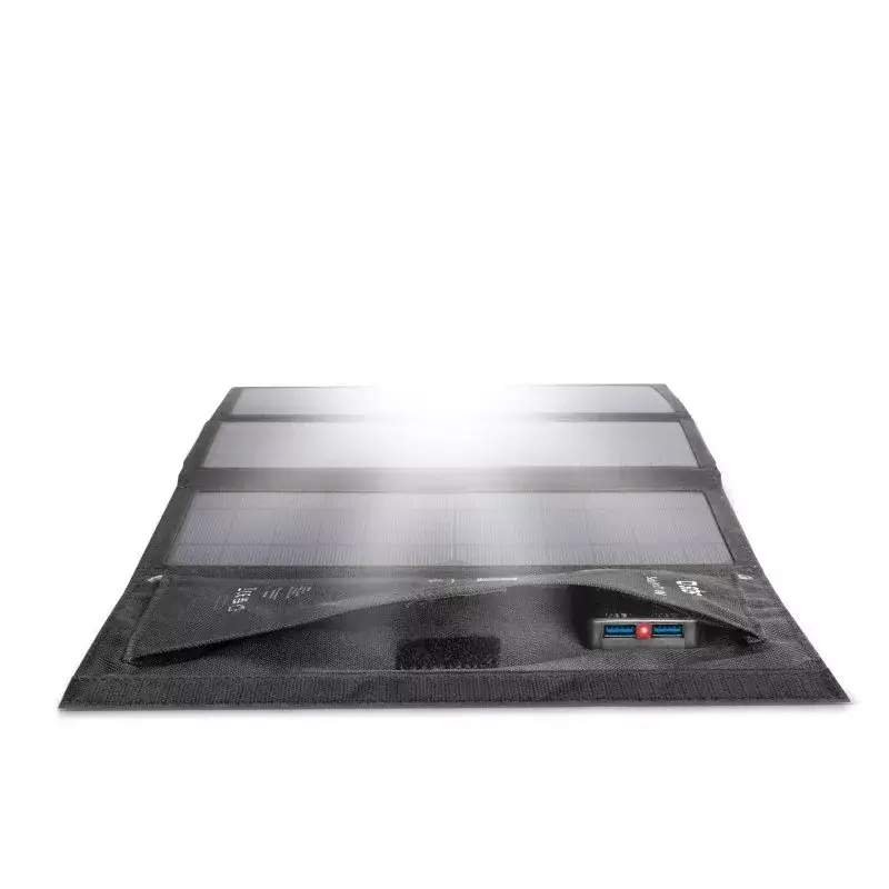 Solárny panel SBS TESOLARCHG21W 21W USB 5V 2.1A čierny