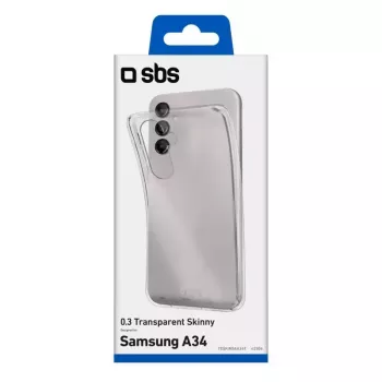 Kryt SBS Galaxy A34 16,8 cm transparentný monochromatický