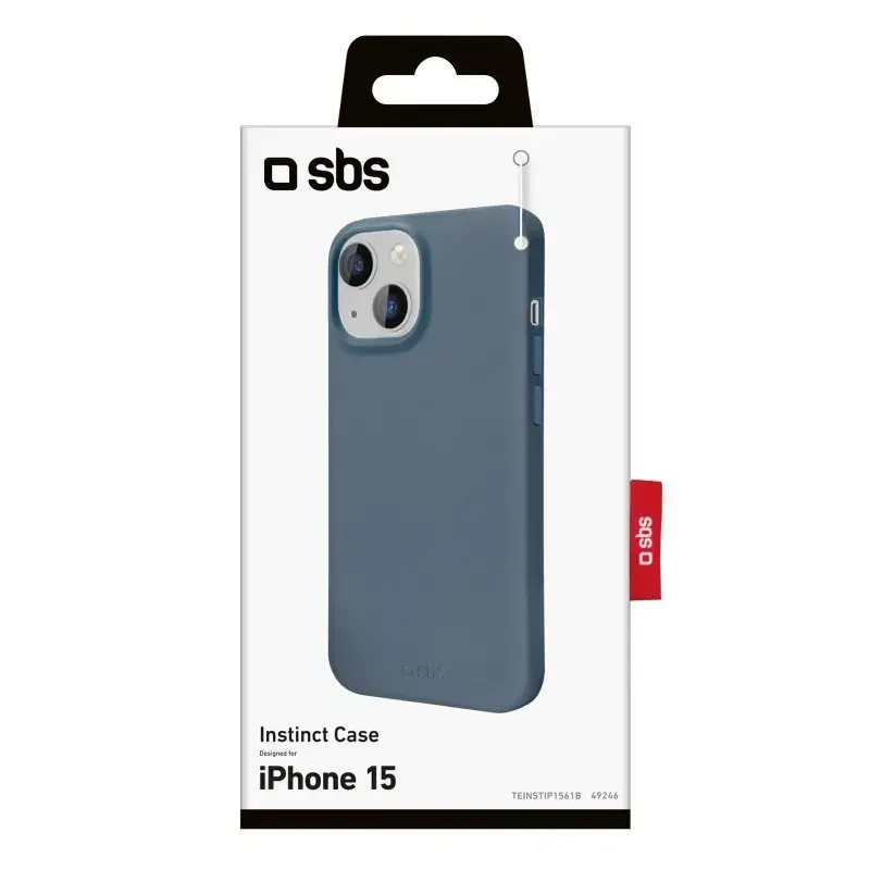 Kryt SBS TEINSTIP1561B pre iPhone 15 15,5 cm modrý