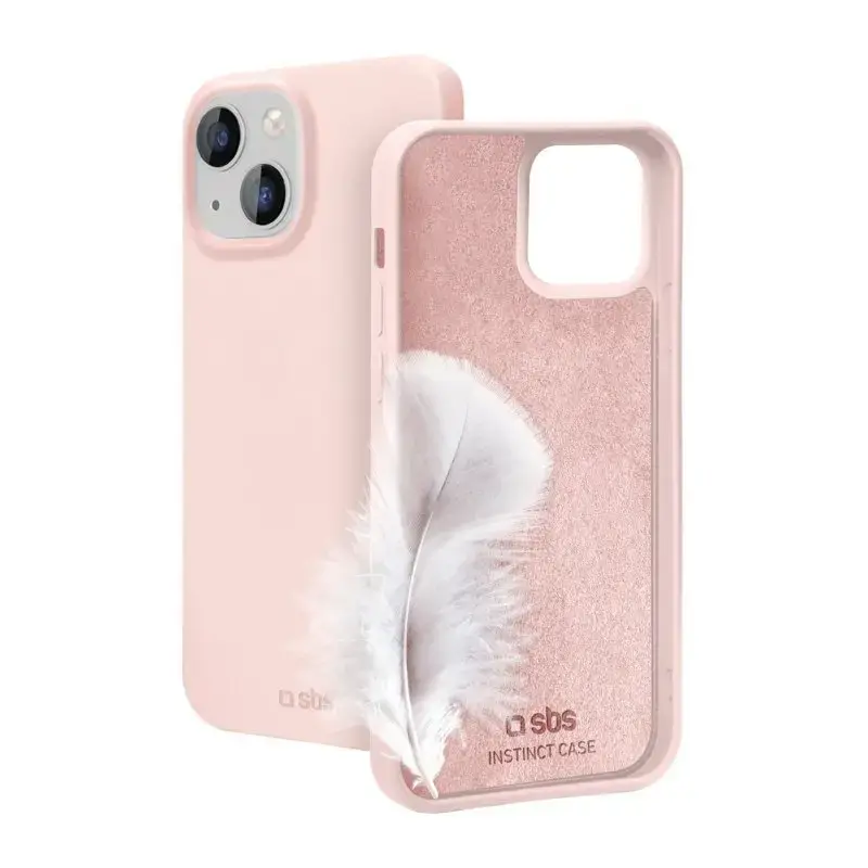 Kryt SBS TEINSTIP1561P ružový pre iPhone 15 15,5 cm (6,1 palca)