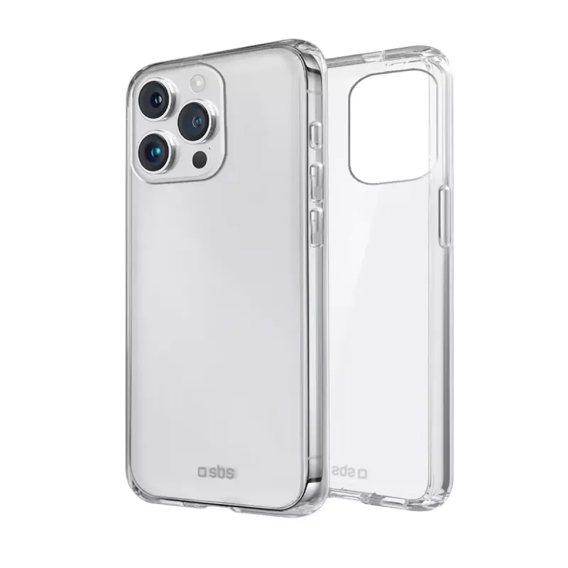 Kryt SBS TESKINIP1561PT pre iPhone 15 Pro 15,5 cm transparentný