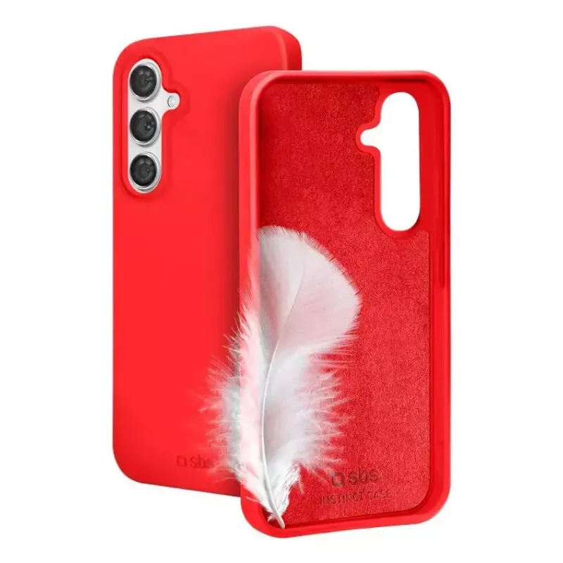 Puzdro SBS Samsung Galaxy A16 17 cm 6,7 červené