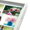 Multi rám na fotografie ZEP W006 drevo biely 447x347 mm