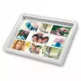 Multi rám na fotografie ZEP W006 drevo biely 447x347 mm