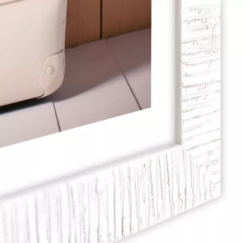 Samostatný rám na obrázok ZEP Coventry biele drevo 245x345 mm